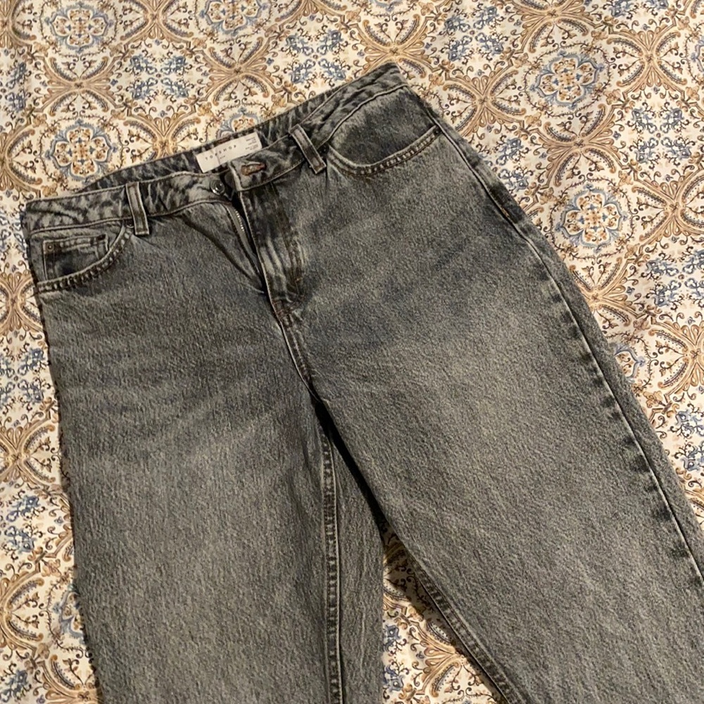 Gray Topshop Jeans